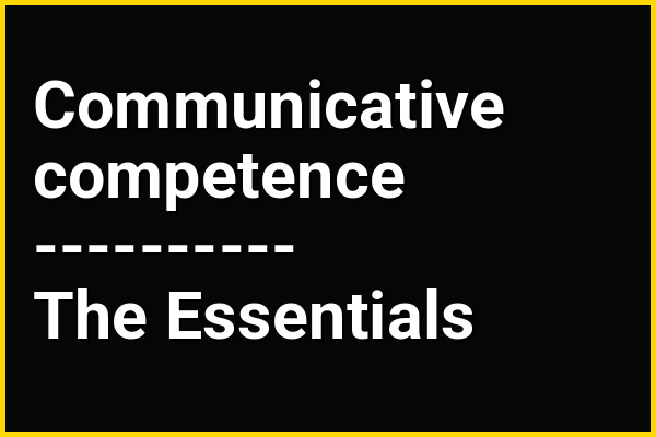 In the context of linguistics, communicative competence is considered a development that primarily addresses a limitation within which earlier concept?