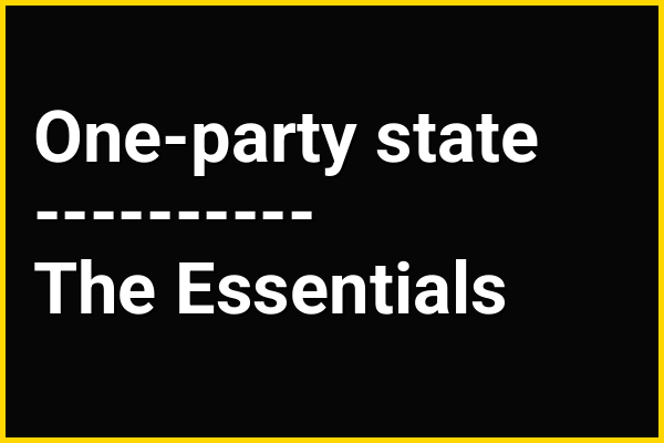 In the context of political governance, one-party states are distinguished from dominant-party systems primarily by…
